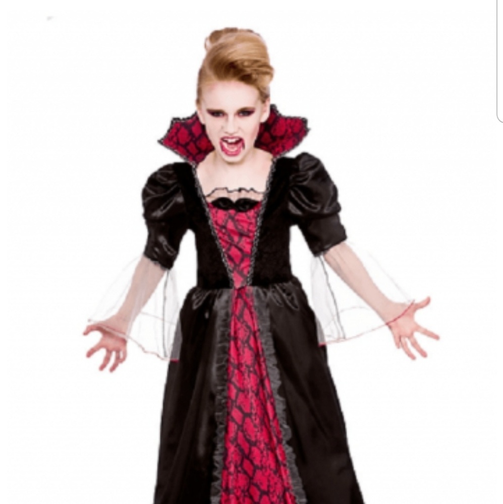 Victorian Vampiress Costume - Tween